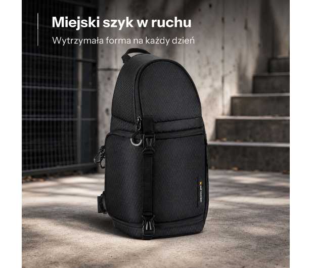 K&F Concept Beta Messenger 10 l - czarny - 1550437 - zdjęcie 2